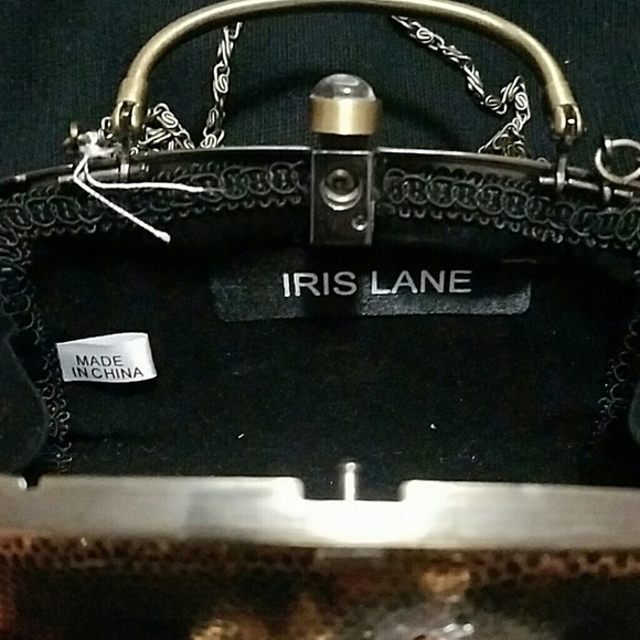 Small iris lane rose purse - Picture 4 of 5